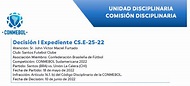 Suspensión y multa para John Víctor Maciel Furtado - CONMEBOL