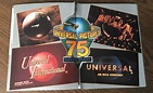 UNIVERSAL STUDIOS HOLLYWOOD 1990 * tour program magazine * 75th ...