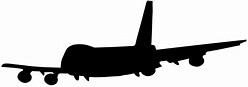 Airplane Aircraft Flight - Airplane Silhouette PNG Clip Art Image png ...
