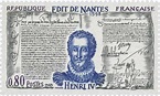 L'editto di Nantes - Filatelia e Storia