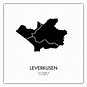 Poster Leverkusen Koordinaten #3 in 2022 | Koordinaten, Poster ...