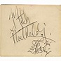 Jimi Hendrix Experience Autographs 1967 w/LOA