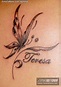 Tatuaje de Teresa, Nombres, Letras