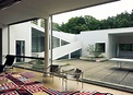 ¿Cómo es el interior de la Villa Savoye de Le Corbusier?