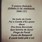 A pedidos... poema Relicário de Oswald de Andrade. 📝📌 #reginabijoux # ...