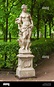 Skulptur der Aurora - Göttin der Morgenröte im Sommergarten, St ...