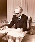 Syrian History - Baath Party founder Michel Aflaq during his exile in ...