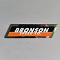Bronson Speed Co. Strip Logo Foil Skateboard Sticker (Black/Orange) - 4 ...