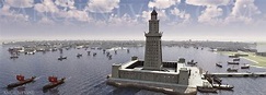 Estudos da Língua e Cultura Árabe: O Grande Farol de Alexandria uma das 7 maravilhas do mundo antigo
