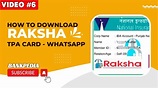 How to download Raksha TPA card from Whatsapp | PNB Employees ...