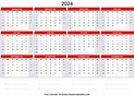 2024 calendar pdf word excel - 2024 printable calendar yearly calendar ...
