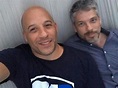 Vin Diesel and his twin brother Paul 2017-07-17 "We've come a long way ...