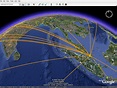 Give your flights a spin in 3D on Google Earth | OpenFlights
