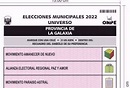 PRESENTAN CÉDULA DE SUFRAGIO PARA ELECCIONES 2022 - El primer periódico ...