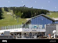 Talstation der Arber-Bergbahn am Mount Grosser Arber, in der Nähe von ...