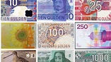 Banknotes, Bills of the Dutch Guilder. Notes in circulation when the ...