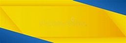 Banner Abstract Modern Vector Design Graphic Background Yellow Blue ...