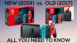 New 2019 Nintendo Switch Vs. Old 2017 Nintendo Switch - Unboxing and ...
