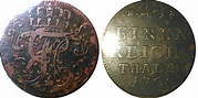 1⁄24 Thaler - Ernest Frederick III Charles - Ducado de Sajonia ...