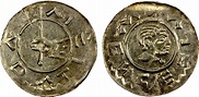 BOHEMIA: Vratislaus II, 1061-1085, AR denar (0.67g), Praha (Prague), EF ...