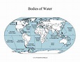 World Map Bodies Of Water ~ AFP CV