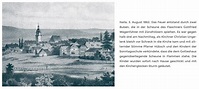 Museum Naila | Der Stadtbrand 1862