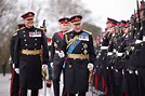 His Majesty The King inspects Royal Military Academy Sandhurst's ...