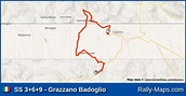 SS 3+6+9 - Grazzano Badoglio stage map | Rally Colli del Grignolino ...