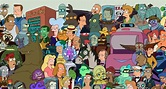 Futurama Entire Cast Poster | The Coolector