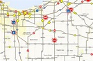 INDOT website maps highway info