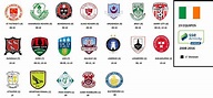 Irlanda | Escudos de futebol, Futebol de botão, Futebol