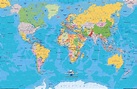 Most Detailed, Largest World Maps – Travel Around The World – Vacation ...