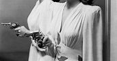 Joan Crawford has a gun in "Mildred Pierce," 1945. | R&D | Pinterest ...