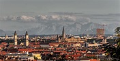München Panorama Foto & Bild | architektur, stadtlandschaft, skylines ...