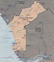 Mapa de Cabinda - Angola