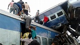Train derailment in India kills more than 20 | World News | Sky News