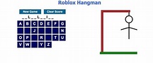 Roblox Hangman - release date, videos, screenshots, reviews on RAWG