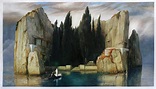 Isle of the Dead (Toteninsel) - Arnold Böcklin hand-painted oil ...