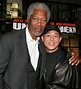 Morgan Freeman and Jet Li at screening of "Unleashed"