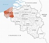 Où se trouve la province de Flandre-Occidentale