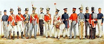 Royal Marines uniforms through the ages - ‘Red’ and ‘Blue’ Marines, the ...