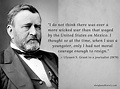Ulysses S. Grant Quote on the Mexican-American War - Shot Glass of History