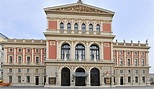 Der Wiener Musikverein, ein traditionsreiches Konzerthaus in Wien ...