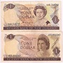 New Zealand - 1 dollar two different types , 1968 - 77 currency note ...