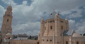 The Dormition Abbey In Old City Jerusalem Stock Footage SBV-307322458 ...