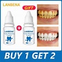 LANBENA los dientes la esencia de blanqueamiento en Polvo Oral higiene ...