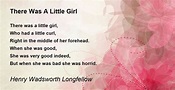 There Was A Little Girl - There Was A Little Girl Poem by Henry ...