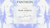 Pehr Osbeck Biography - Swedish explorer, naturalist and an apostle of ...