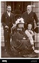 La regina Victoria con il figlio, nipote e pronipote. Data: 1895 Foto ...