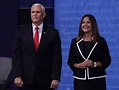 Karen Pence didn't wear a mask on stage after debate